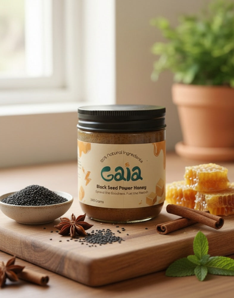 Black Seed Power Honey (345 Grams)
